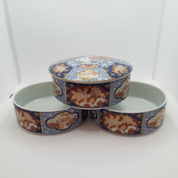 Vintage OMC Kozangama stacking bowls - Picture 8 of 11